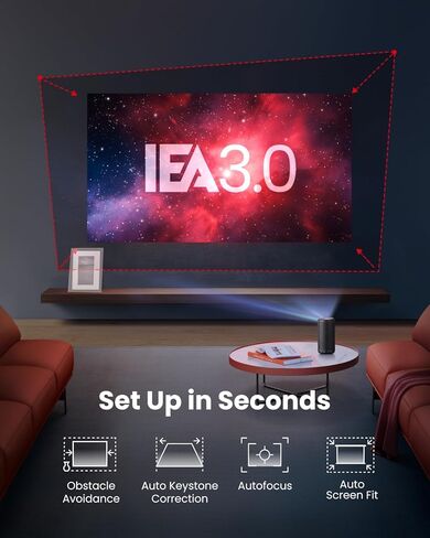 Anker Nebula Capsule 3 (Renewed) With Travel Case (Foldable Stand was not included) in Kuwait