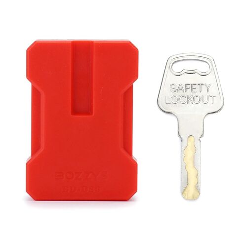 QWORK Electrical Cord Plug Lockout Device for Electrical Cord, 8 Pack Plug Locking Safety Lock, Keyed Differently, Fits 2 & 3 Prong Plugs, Electrical Shutdown Service, Built-in Lock Cylinder in Kuwait