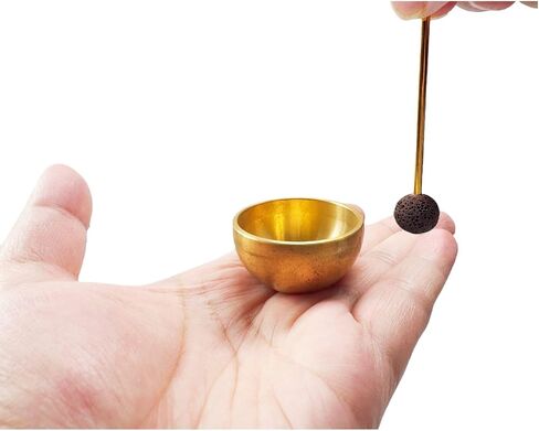 Mini Singing Bowl Set Meditation Sound Bowl for Yoga, Meditation & Relaxation, Mindfulness,Chakra Healing, Stress Relief, Self-Regulation, Unique Spiritual Gifts for Women and Men in Kuwait