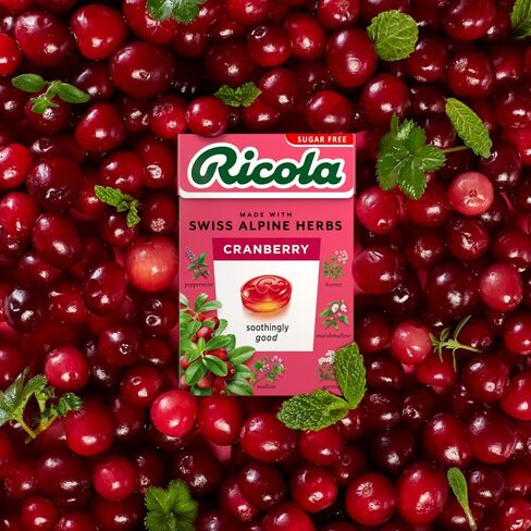 Ricola Cranberry Sugar Free 45g in Saudi Arabia