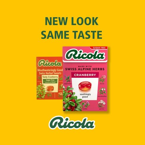 Ricola Cranberry Sugar Free 45g in Saudi Arabia