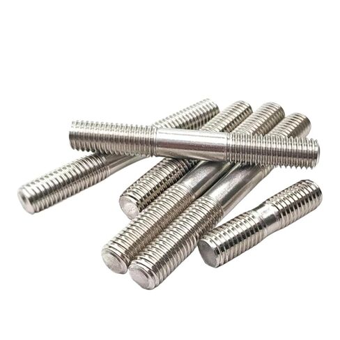 Double End Threaded Stud Screw Bolt M3 M4 M5 M6 M8 M10 M12 M16 304 Stainless Steel Double End Thread Rod Stick Dual Head Bar(40mm,M12-1pcs) in Saudi Arabia