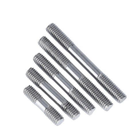 Double End Thread Rod 304 Stainless Steel Stud Bolts Rod Tooth Stick Dual Head Threaded Bar(200mm,M3 (5pcs)) in Saudi Arabia
