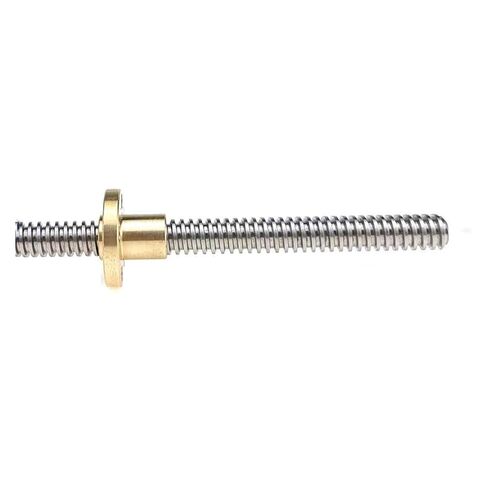 T8 الرصاص المسمار THSL-300-8D شبه منحرف قضيب T8 CNC طابعة ثلاثية الأبعاد الرصاص المسمار الموضوع 8 مللي متر الرصاص 1 مللي متر (الملعب 1 مللي متر الرصاص 1 مللي متر ، 250 مللي متر) in Saudi Arabia