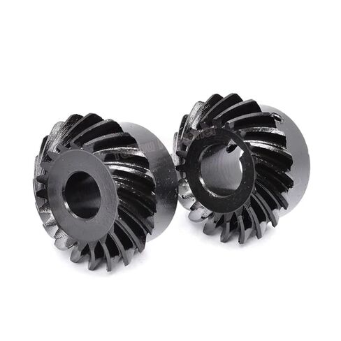 1:1 Spiral Bevel Gear Set 1.5M 20 25 30 Teeth Keyway Bore 12/14/15/16mm 45# Steel 1Pcs(14mm (Keyway 5),1.5M 25Teeth) in Saudi Arabia
