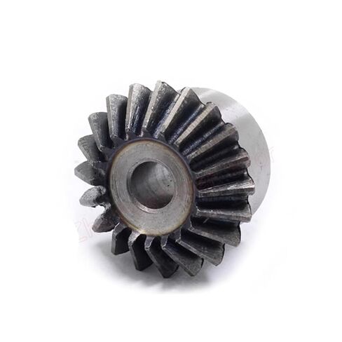 0.5M 1M Bevel Gear 15 16 18 20 22 25 30 35 40 Teeth 1:1 90 Degrees Metal Drive Gear 45# Steel Hardening 1Pcs(1M 20T (Bore 6mm)) in Saudi Arabia