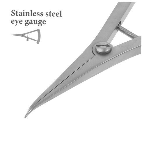 minkissy Stainless Steel Eyelid Measurement Gauge Eye Positioning Ruler for Double Eyelid Surgery Portable and Lightweight Design for Easy Carrying for Personal and in Saudi Arabia