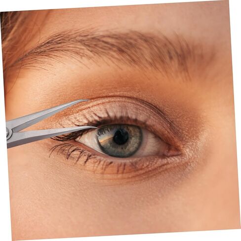 GARVALON Orbital Measuring Device Eyelid Measurement Ruler Vernier Caliper Microblading Ruler Eyelid Measuring Rulers Eyebrow Stencil Ruler Eyebrow Caliper Tool Silver Stainless Steel in Kuwait