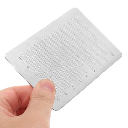 Rhinoplasty Measurement Tool Double-Sided Nasal Cutting Board Precision Scale for Accurate Nose Sculpting Medical Grade Rhinoplasty Cutting Board for Professionals in Saudi Arabia