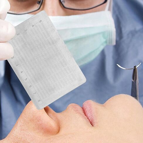 Rhinoplasty Measurement Tool Double-Sided Nasal Cutting Board Precision Scale for Accurate Nose Sculpting Medical Grade Rhinoplasty Cutting Board for Professionals in Saudi Arabia