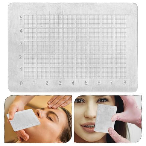 Rhinoplasty Measurement Tool Double-Sided Nasal Cutting Board Precision Scale for Accurate Nose Sculpting Medical Grade Rhinoplasty Cutting Board for Professionals in Saudi Arabia