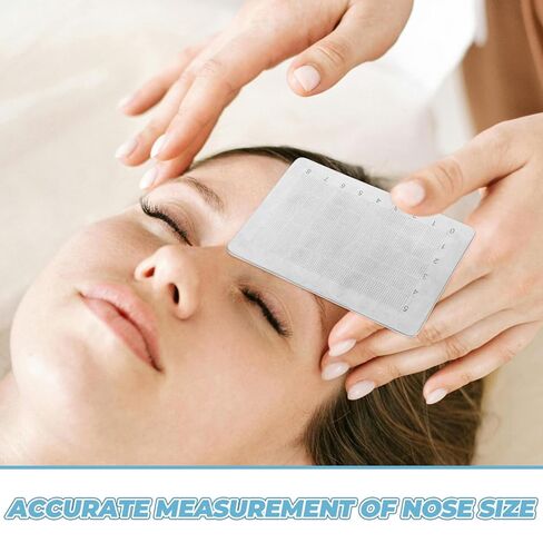 Rhinoplasty Measurement Tool Double-Sided Nasal Cutting Board Precision Scale for Accurate Nose Sculpting Medical Grade Rhinoplasty Cutting Board for Professionals in Saudi Arabia