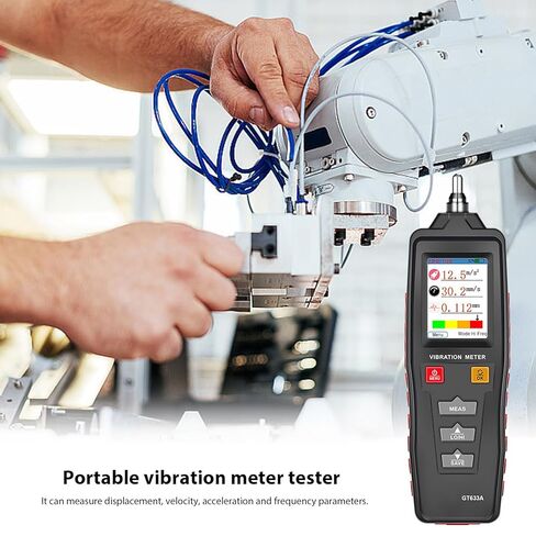Digital Vibrometer for Mechanical Diagnostics Including Thread Mounted Sensors and Wear ABS Construction Tester in Saudi Arabia