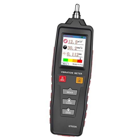 Digital Vibrometer for Mechanical Diagnostics Including Thread Mounted Sensors and Wear ABS Construction Tester in Saudi Arabia