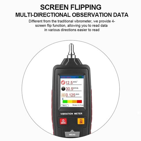 Digital Vibrometer for Mechanical Diagnostics Including Thread Mounted Sensors and Wear ABS Construction Tester in Saudi Arabia