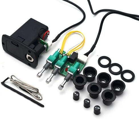 3-Bands Active Equalizer Preamp Piezo Pickup For Taylor Acoustic Guitar Pickups in Saudi Arabia