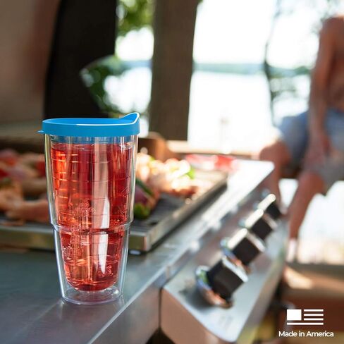 Tervis Made in USA Double Walled Ole Miss University of Mississippi Rebels Insulated Tumbler Cup Keeps Drinks Cold & Hot, 24oz, Primary Logo in Saudi Arabia