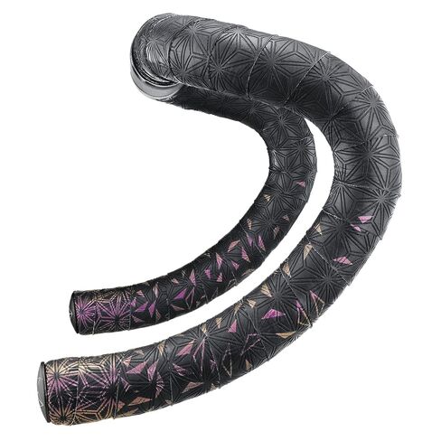 Supacaz Super Sticky Kush Star Fade Fire Refractor Bar Tape - Cycling Road Bike Handlebar Grip Tape Wrap in Saudi Arabia