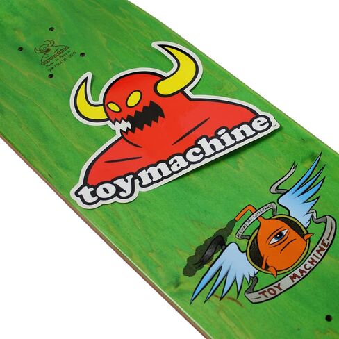 TOY MACHINE Complete Pro Skateboard MONSTER MEDIUM (assorted colors) 7.75 in Kuwait