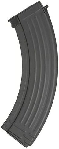 Clover Airsoft-CYMA 200 Round Mid Cap for AK47 and AK74 Airsoft Replicas, Metal Airsoft Magazine in Kuwait