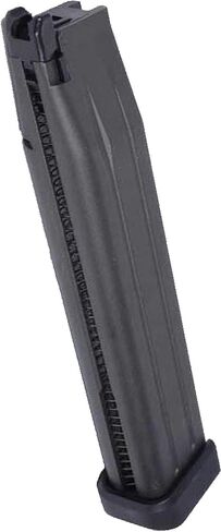 Evike Airsoft - WE-Tech 52 Round Extended Mag for Hi-Capa Gas Blowback Airsoft Pistols (Color: Black) in Kuwait