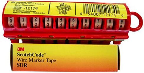 MOBILE INTERNATIONAL INC 3M ScotchCode Wire Marker Tape Refill Roll in Saudi Arabia