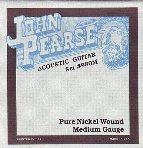 John Pearse Acoustic Strings Pure Nickel Medium 13-57 (3 Pack Bundle) in Saudi Arabia