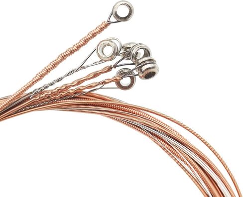 6 Pcs Acoustic Guitar Strings Phosphor Bronze Light Medium Gauge Folk Guitar String Set for Musical Instrument Accessories in Kuwait
