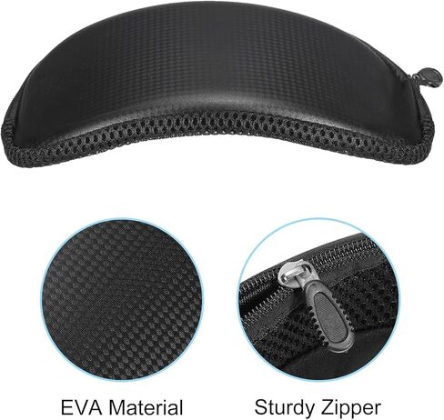 PATIKIL Hard Ski Goggle Case, EVA Sports Glasses Case Shockproof Snowboard Goggles Box, 8.66" x 4.72" in Saudi Arabia