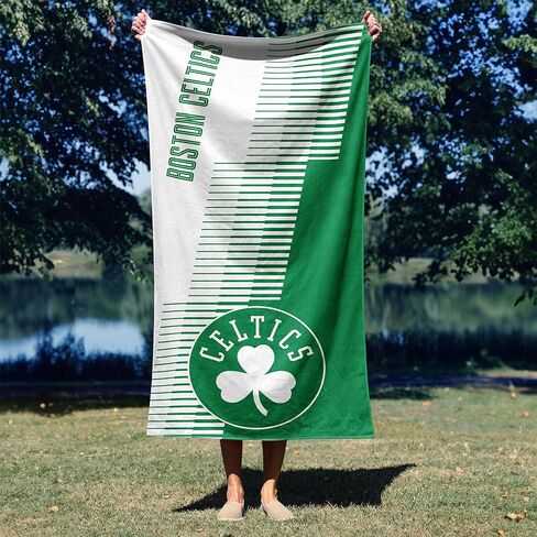 Northwest Boston Celtics NBA Progression Jacquard Beach Towel 36 x 72 Inches in Saudi Arabia