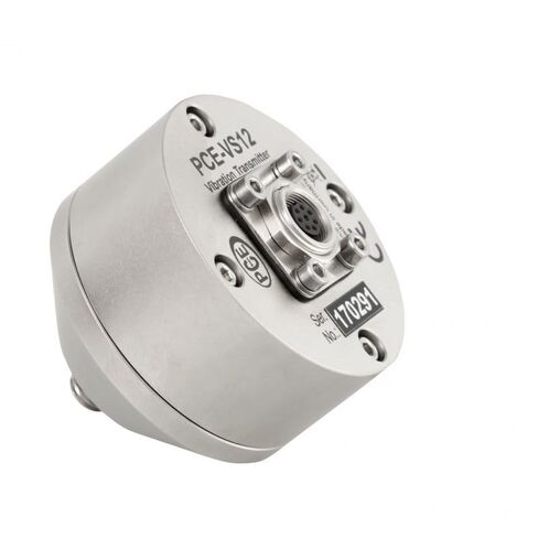 PCE Instruments PCE-VS12 مفتاح مستشعر محلل الاهتزاز لمراقبة حالة الماكينات، ويقيس التسارع والسرعة، ويتميز بعتبات إنذار قابلة للتكوين وإخراج التتابع in Kuwait