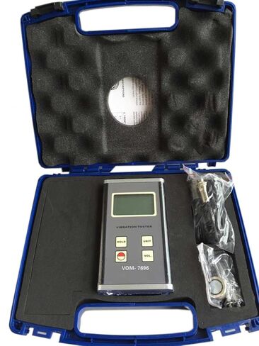 Digital Vibrometers Vibration Meters with Sensor Piezoelectric Transducer Measuring Range Accuracy for Machinery Motors Pumps Bearings Equipment in Maintenance Manufacturing Quality Control in Kuwait