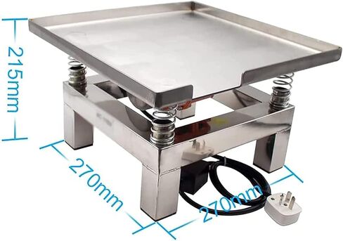 Small Concrete Vibrating Table, 35 * 35cm Concrete Shaker, Vibration Test Bench Test Block Vibration Platform Stainless Steel Mini Vibration Table in Saudi Arabia