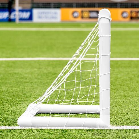 هدف كرة القدم للأطفال من فورزا ميني [3 × 2.5 قدم] - أهداف الفناء الخلفي رقم 1 في العالم! | صناعة بريطانية، إعداد لمدة دقيقتين، عمود هدف غير قابل للكسر - اشترِ FORZA، العب إلى الأبد! in Kuwait