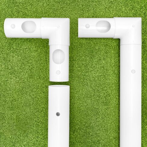 هدف كرة القدم للأطفال من فورزا ميني [3 × 2.5 قدم] - أهداف الفناء الخلفي رقم 1 في العالم! | صناعة بريطانية، إعداد لمدة دقيقتين، عمود هدف غير قابل للكسر - اشترِ FORZA، العب إلى الأبد! in Kuwait