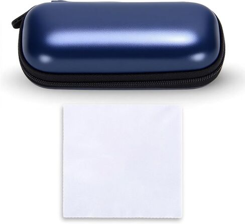 10 Hole Blues Harmonica EVA Case With Zipper – Shockproof Portable Carrying Bag With Cleaning Cloth For Diatonic Harmonica Players in Kuwait