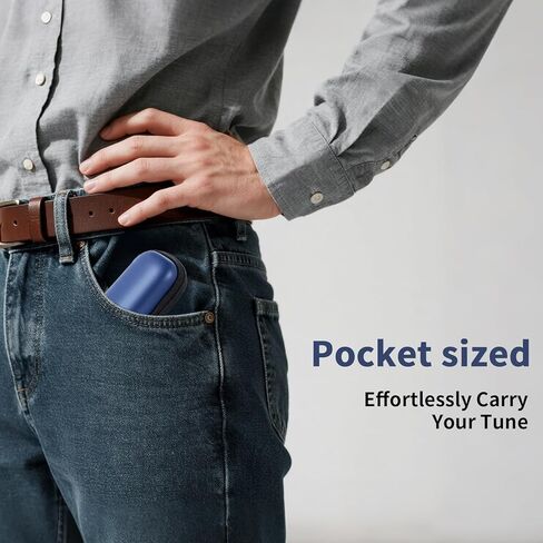 10 Hole Blues Harmonica EVA Case With Zipper – Shockproof Portable Carrying Bag With Cleaning Cloth For Diatonic Harmonica Players in Kuwait