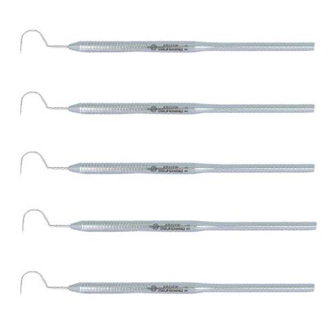 OSUNG Dental Explorer Instruments Set, Metal Handle EXS23W Pack of 5 in Saudi Arabia