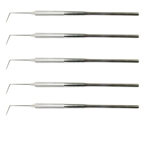OSUNG Dental Explorer Instruments Set, Metal Handle EXS6XL Pack of 5 in Saudi Arabia