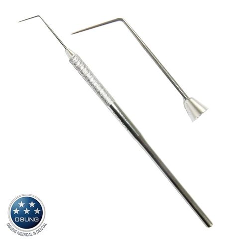 OSUNG Dental Explorer Instruments Set, Metal Handle EXS6XL Pack of 5 in Saudi Arabia