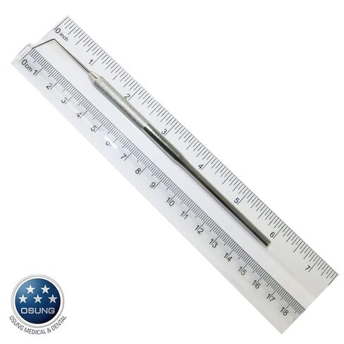 OSUNG Dental Explorer Instruments Set, Metal Handle EXS6XL Pack of 5 in Saudi Arabia