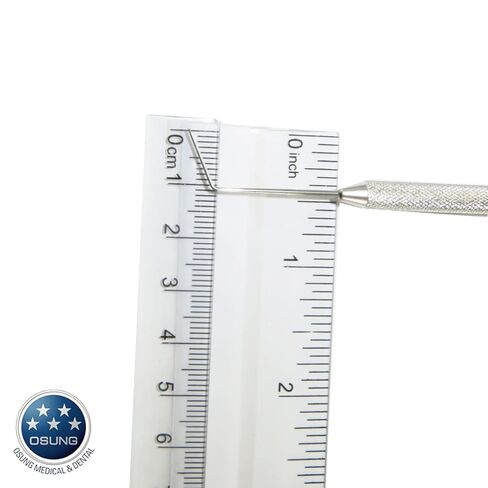 OSUNG Dental Explorer Instruments Set, Metal Handle EXS6XL Pack of 5 in Saudi Arabia