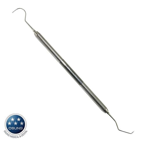 مجموعة أدوات مستكشف الأسنان من OSUNG، مقبض معدني EXD5W، عبوة من 5 قطع in Kuwait