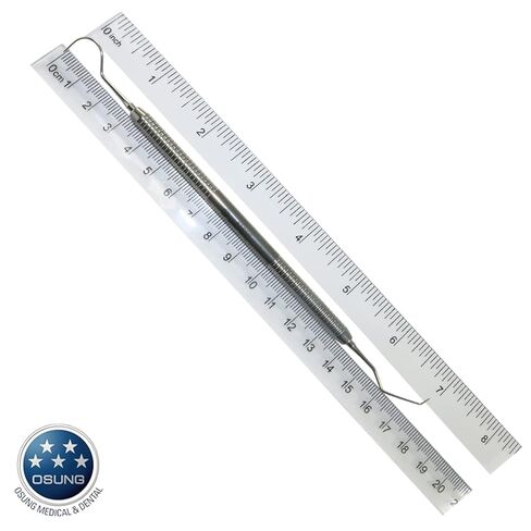 مجموعة أدوات مستكشف الأسنان من OSUNG، مقبض معدني EXD5W، عبوة من 5 قطع in Kuwait