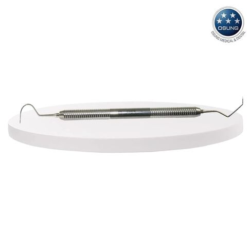 مجموعة أدوات مستكشف الأسنان من OSUNG، مقبض معدني EXD5W، عبوة من 5 قطع in Kuwait