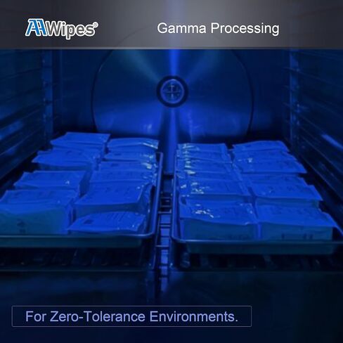 AAWipes Cleanroom Nonwoven Wipes Sterile 6" x 6" (Bag of 300 Pcs) for Lab NW06809GM in Saudi Arabia