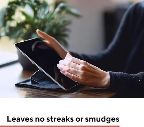 Screen Cleaning Wipes, Individually Wrapped, Streak-Free for Monitors/Phones/Laptops, 200-Pack in Kuwait