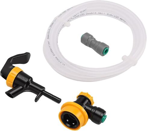 مجموعة تجميع خط البيرة من Greensen Lock، مادة ABS PVC، قطع سريع للبيرة والمشروبات الغازية، مثالية لحفلات الشواء ونزهات الشاطئ والمهرجانات in Saudi Arabia