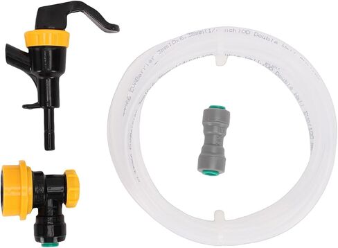 مجموعة تجميع خط البيرة من Greensen Lock، مادة ABS PVC، قطع سريع للبيرة والمشروبات الغازية، مثالية لحفلات الشواء ونزهات الشاطئ والمهرجانات in Saudi Arabia