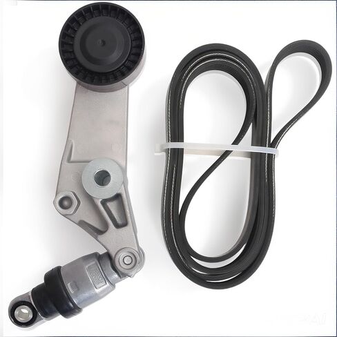 Serpentine Drive Belt Tensioner Kit, for Chevy Prizm 1998-2002, for Toyota Celica 2003-2005, for Toyota Corolla Matrix 2003-2008, L4 1.8L, Serpentine Belt Drive Component Kit Replaces# 38286 6PK1880 in Kuwait